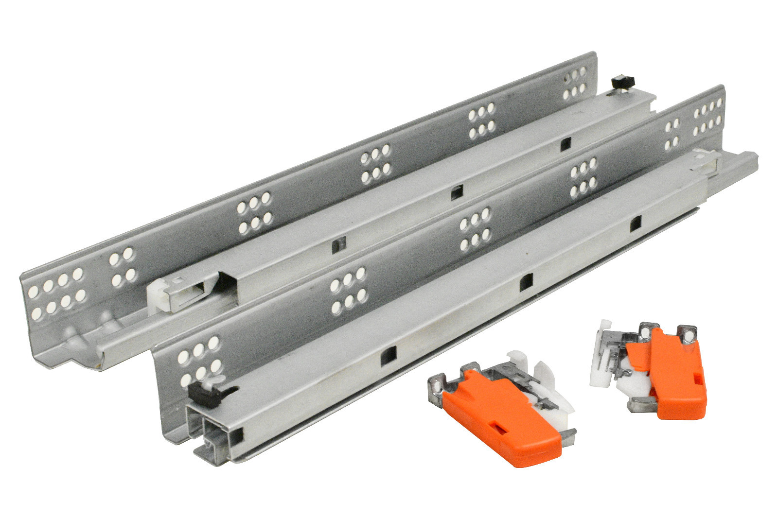 SILVERLINE Undermount Drawer Slide 75 lb Soft Closing Full Extension 6 Pairs