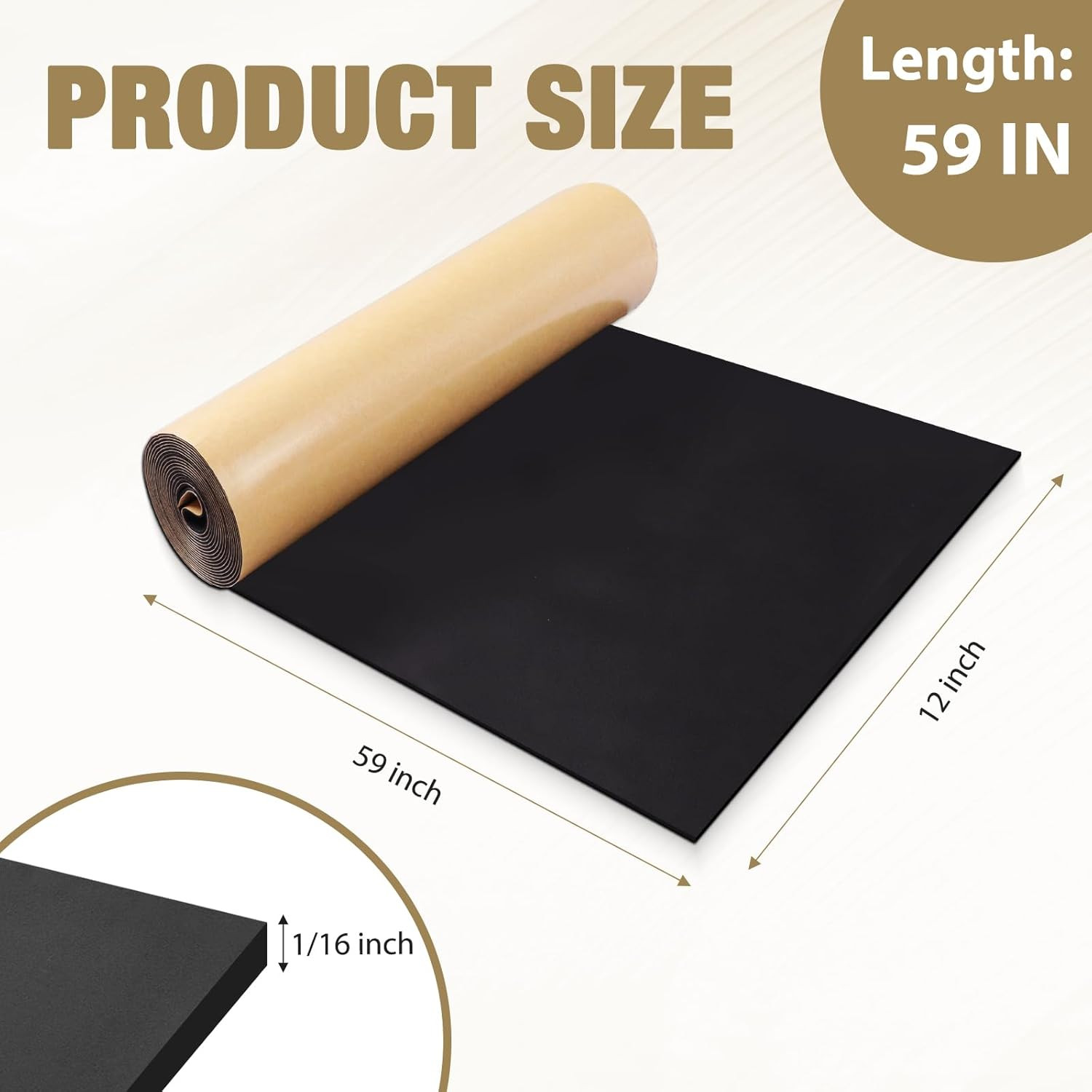 Sponge Neoprene Foam Padding Rubber Sheets with Adhesive Foam Sheet Closed Cell