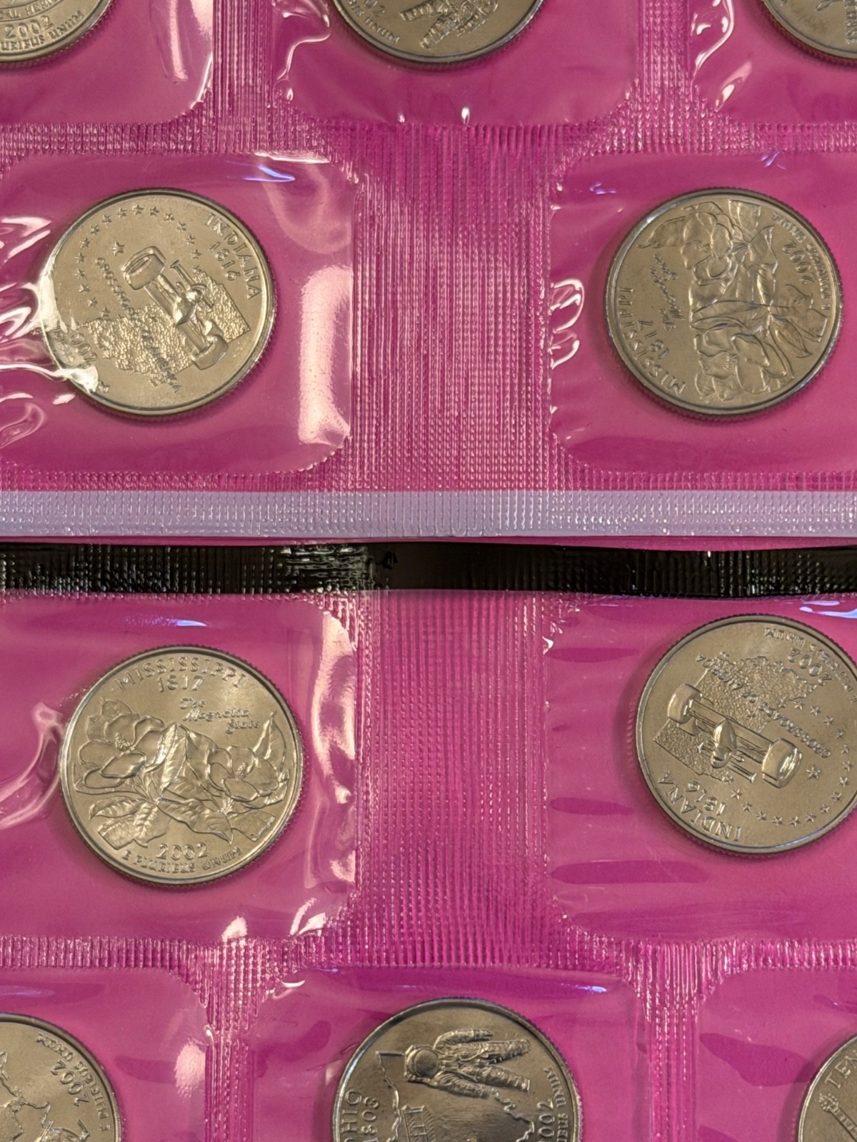 QUARTER MINT SET 2002 PD FREE SHIPPING
