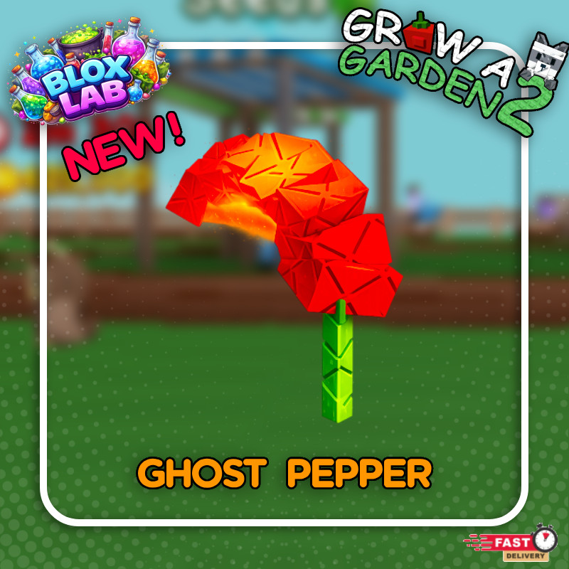 💸Grow a Garden 2 Ghost Pepper Seed FAST DELIVERY 🚚 BRAND NEW AND CHEAPEST