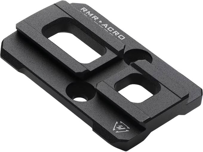 Strike Industries RMR to ACRO Adaptor Plate, One Size, Black - SI-ACRO-RMR