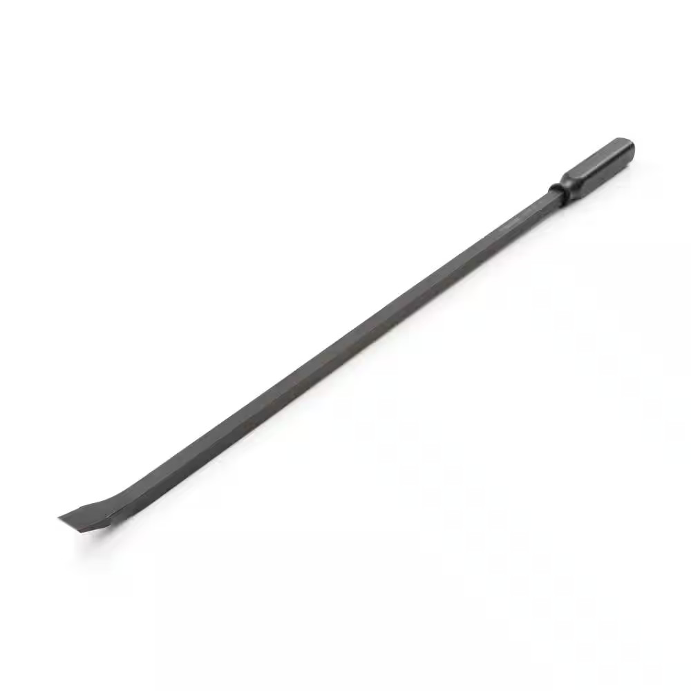 36 In. Angled End Handled Pry Bar with Striking Cap