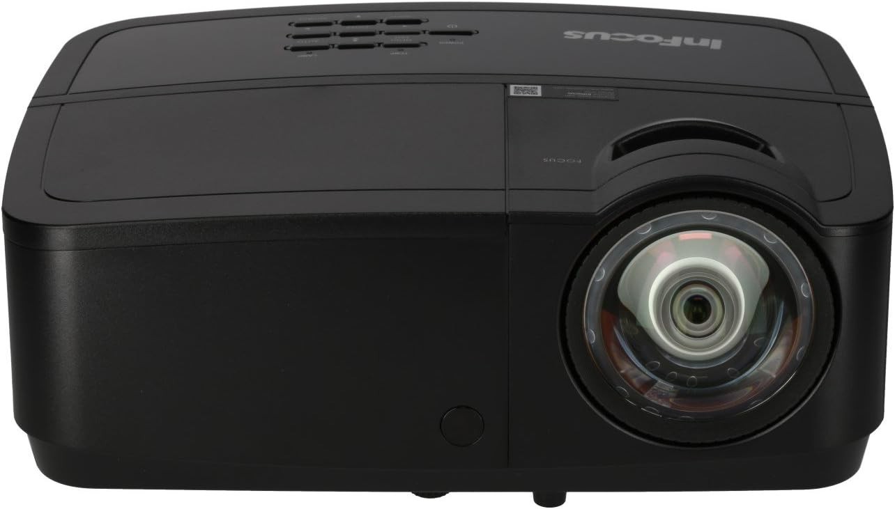 InFocus IN124STx XGA DLP Short Throw Network Projector, 3700 Lumens