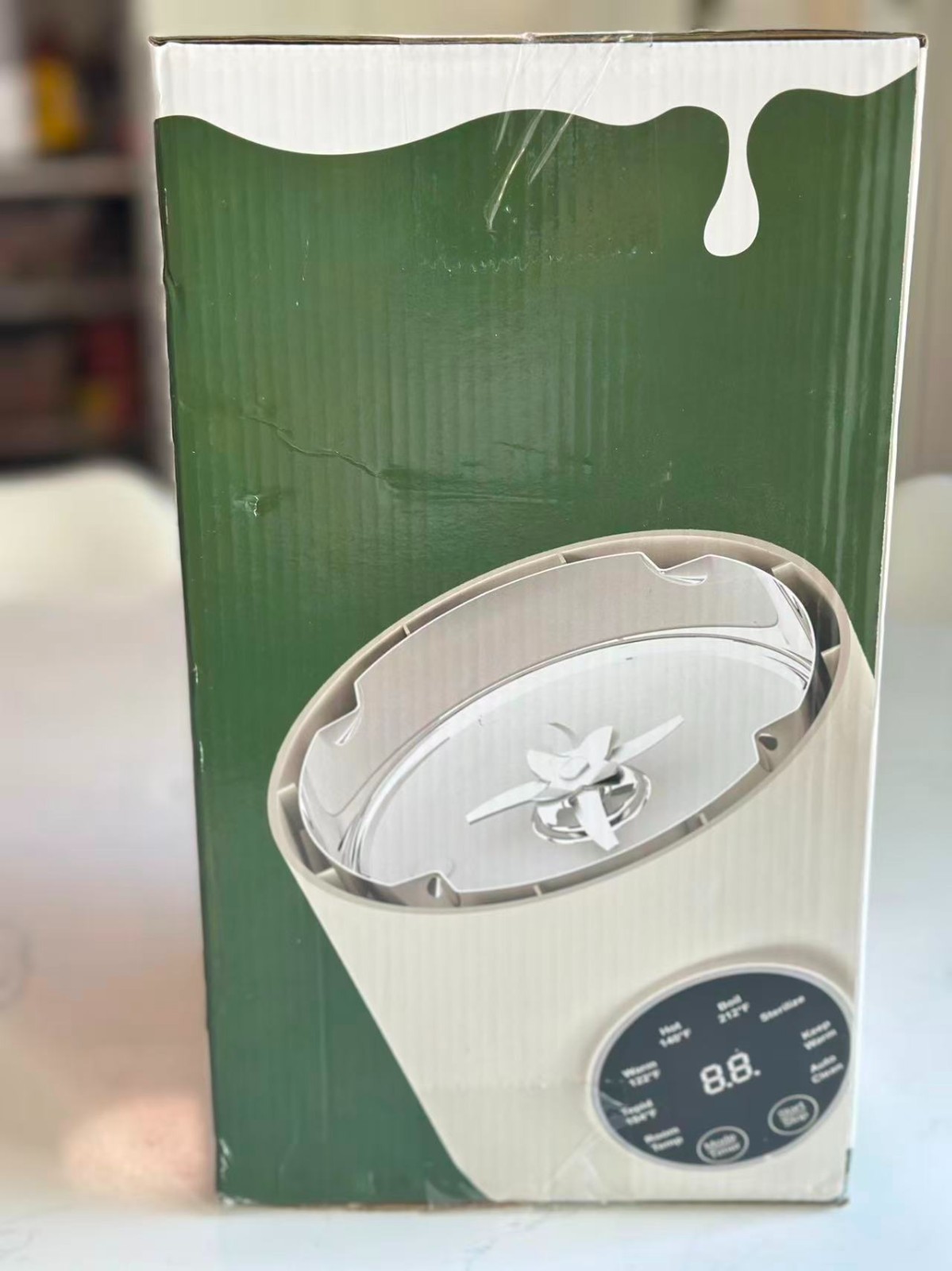BHG Nut Milk Maker Automatic Machine, 45 oz Nut/Oat/Soy/Plant Based