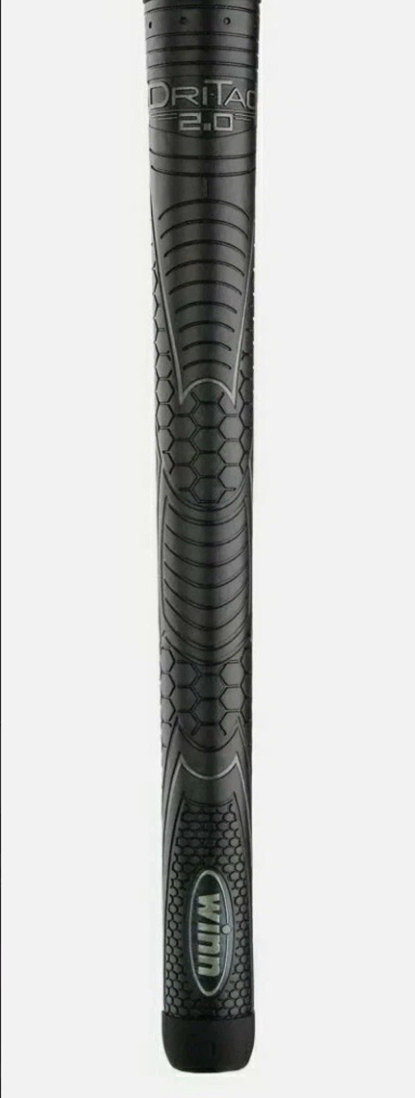 Winn DRI-TAC 2.0 OVERSIZE Jet Black Golf Grip 72dt-jbk