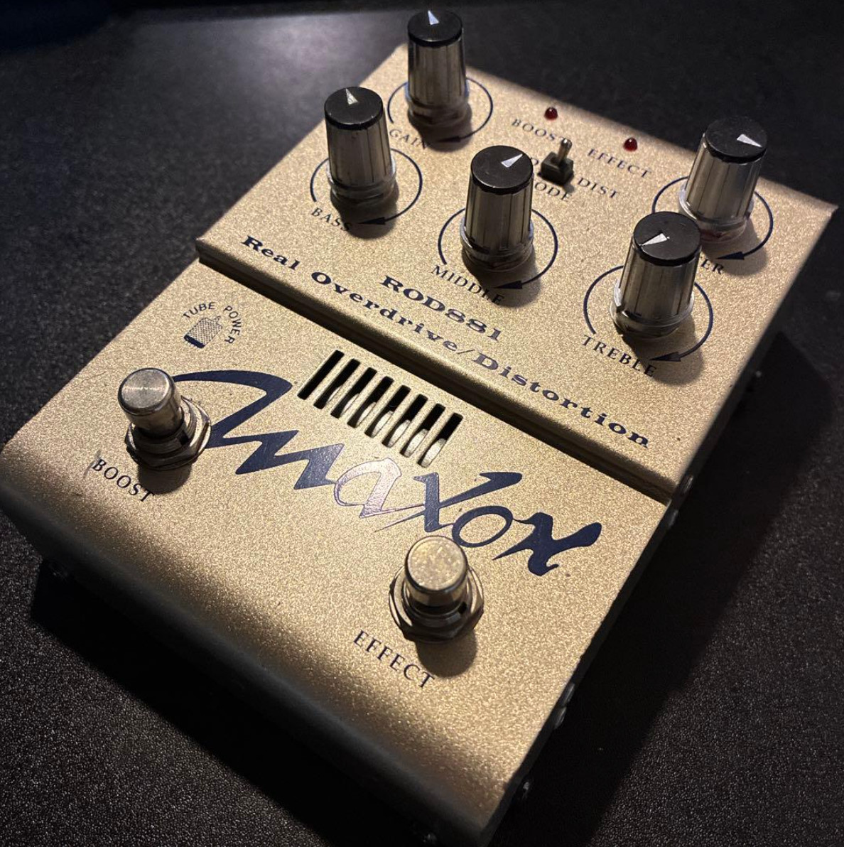 MAXON ROD881 Real Tube Overdrive Distortion Effect Pedal Made in Japan Tested