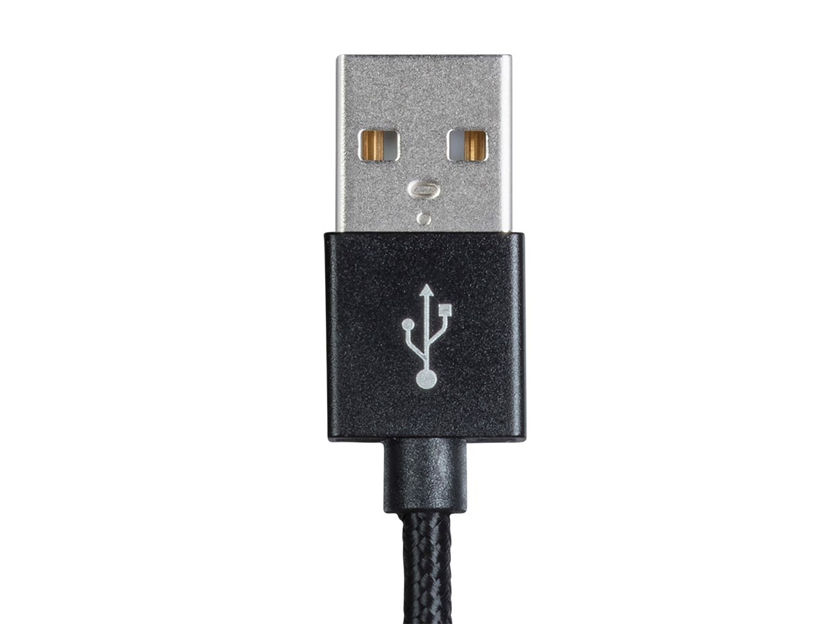 Apple MFi Certified Lightning to USB Charge & Sync Cable - 1.5 Feet - Black