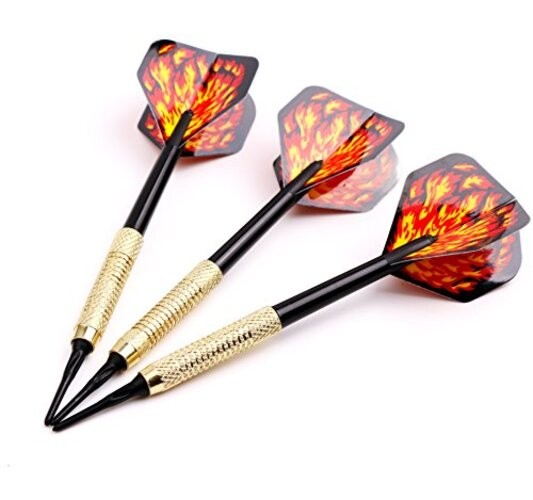 MaxMau Soft Tip Darts for Electronic Dartboard Plastic Point Dart with