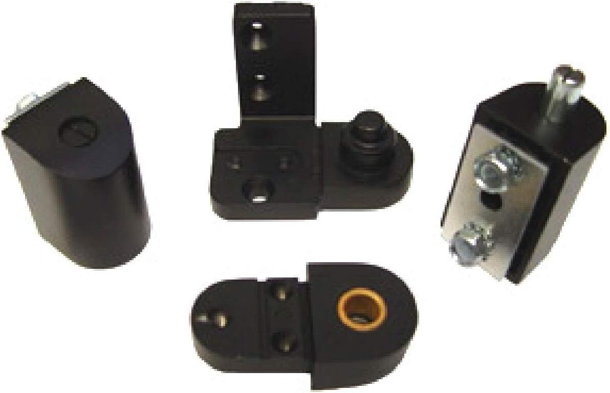 YKK Style Storefront Door Pivot Hinge Set in Dark Bronze - Choose Handing (Le...