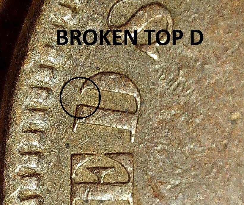 1872 Indian Head Cent - EXTRA FINE REPUNCHED DATE, REV CRACKS, BROKEN D (K763)