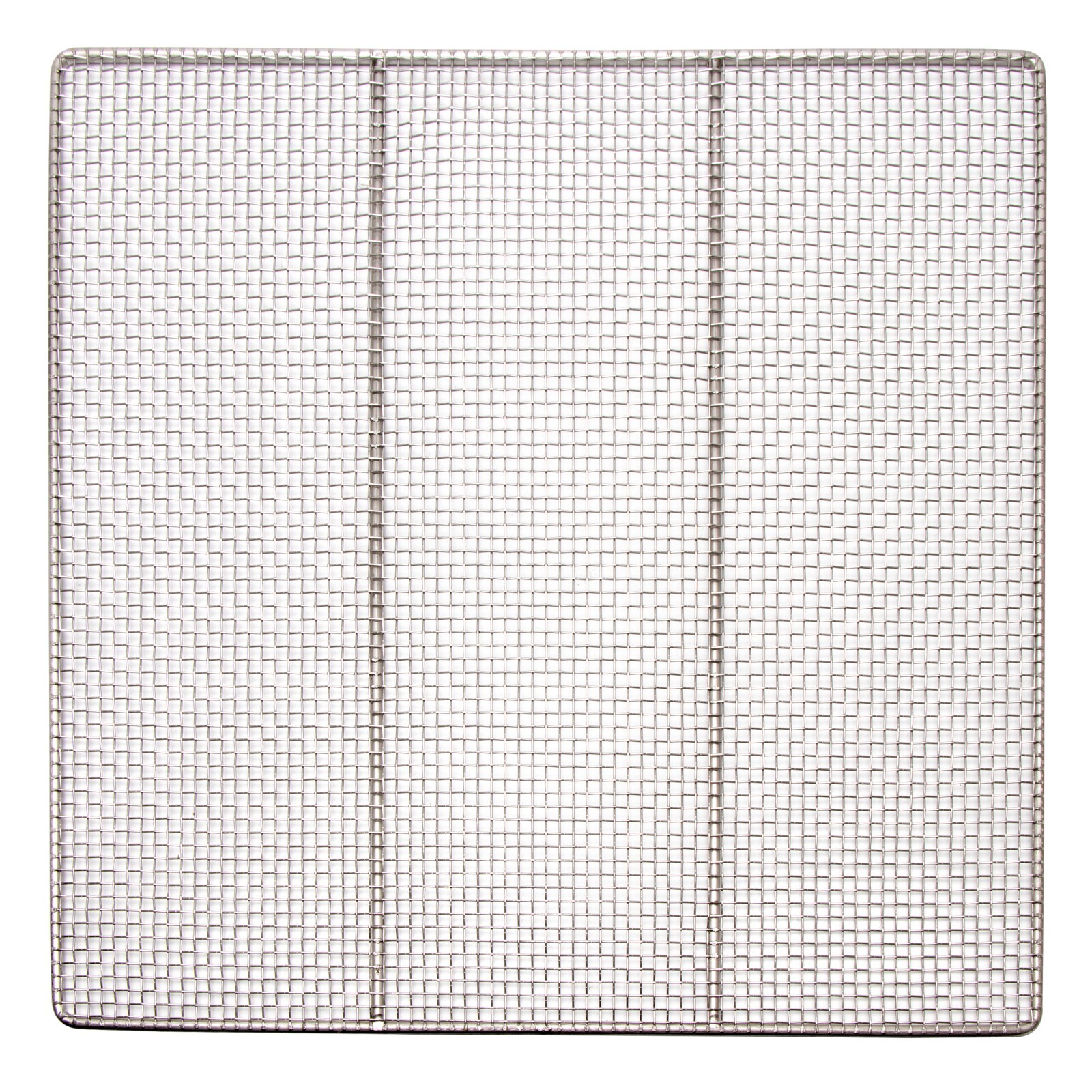 GSW 19"x19" DN-FS19, 19 Gauge Stainless Steel Woven 4-mesh Donut Frying Screen