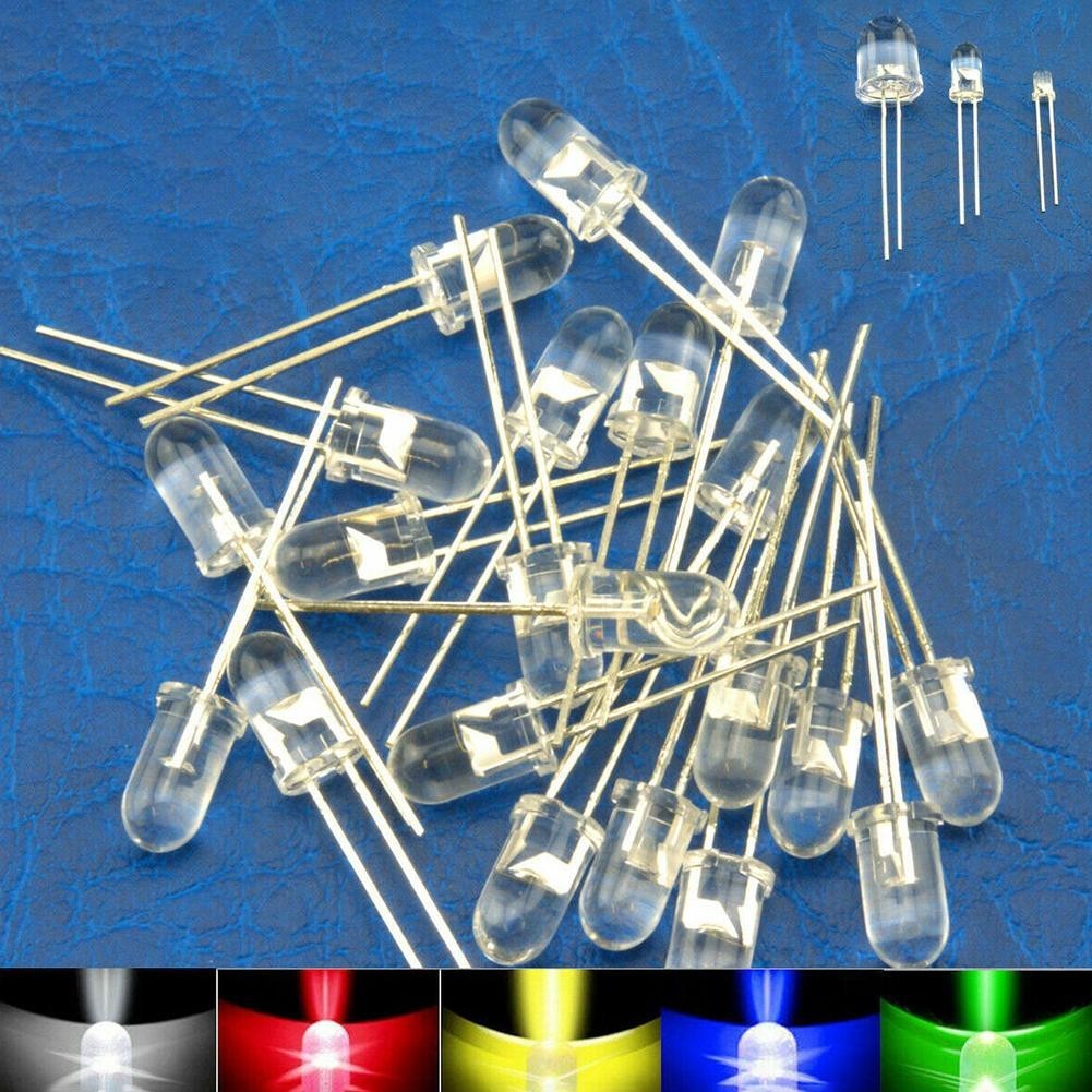 Enhance Visual Appeal with High Luminous Intensity LED Lights Set of 100