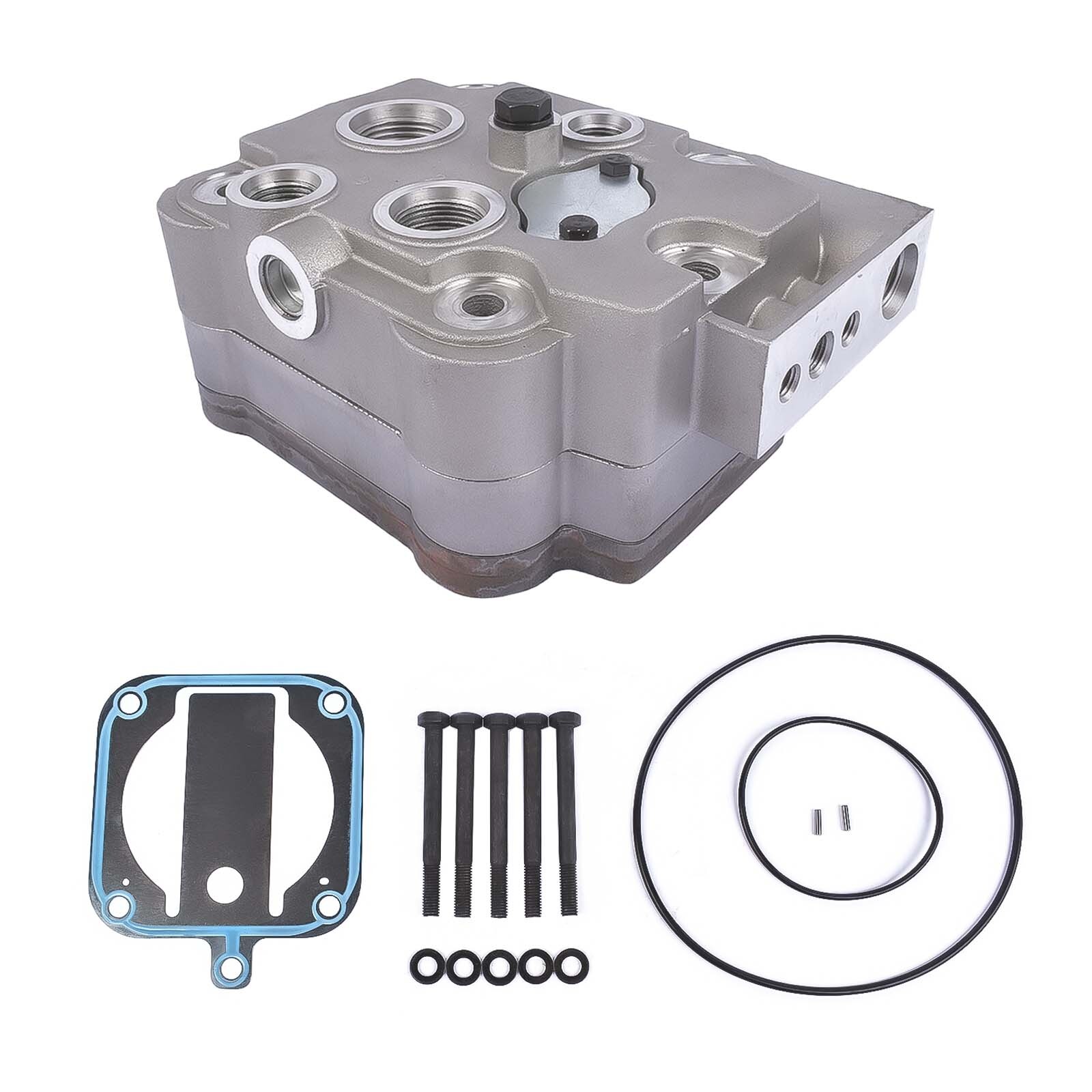 Air Brake Compressor Cylinder Head Kit For Detroit Diesel Navistar 23536774