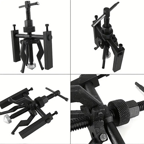 3 JAW INNER BEARING PULLER CAR MOTORCYCLE BUSHING REMOVAL EXTRACTOR HAND TOOL
