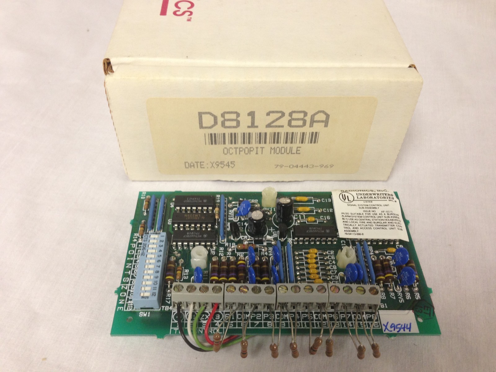 Radionics D8128A OctoPOPIT Module