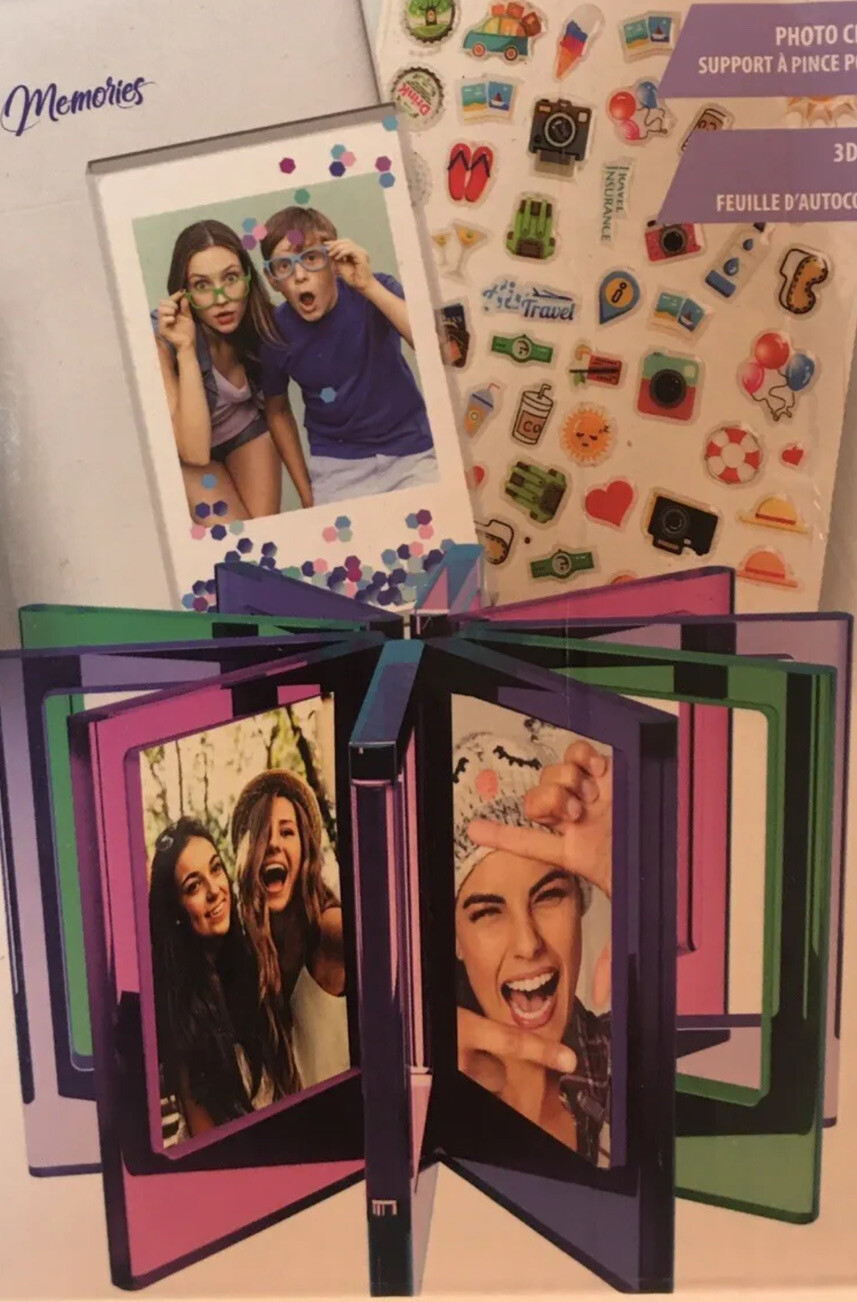 Digipower Instant Photo Creative Display Kit 14 & Photo Album for 64 Pics New
