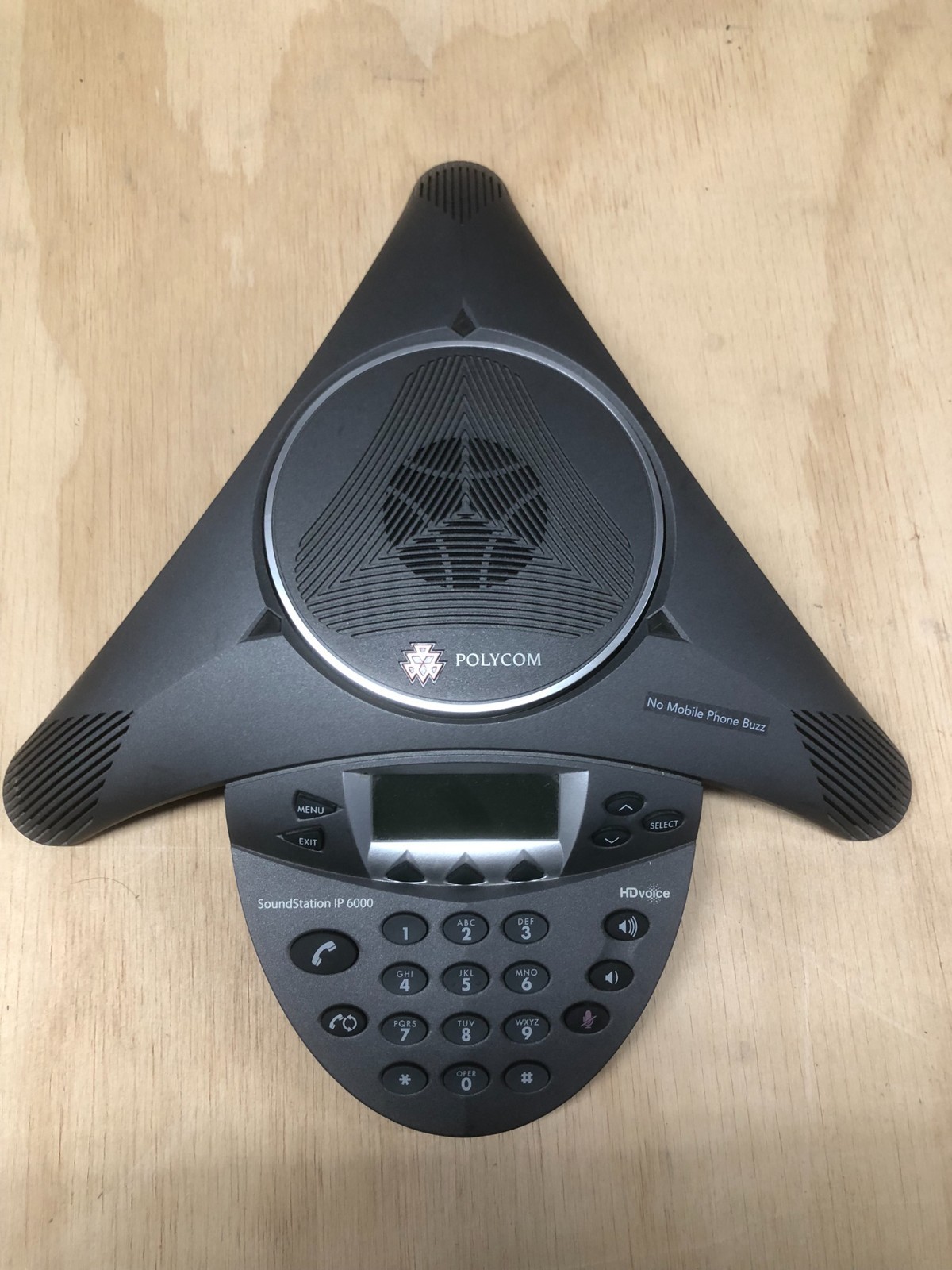 Polycom SoundStation IP 6000 Conference Phone SIP VoIP HD Voice 2201-15600-001