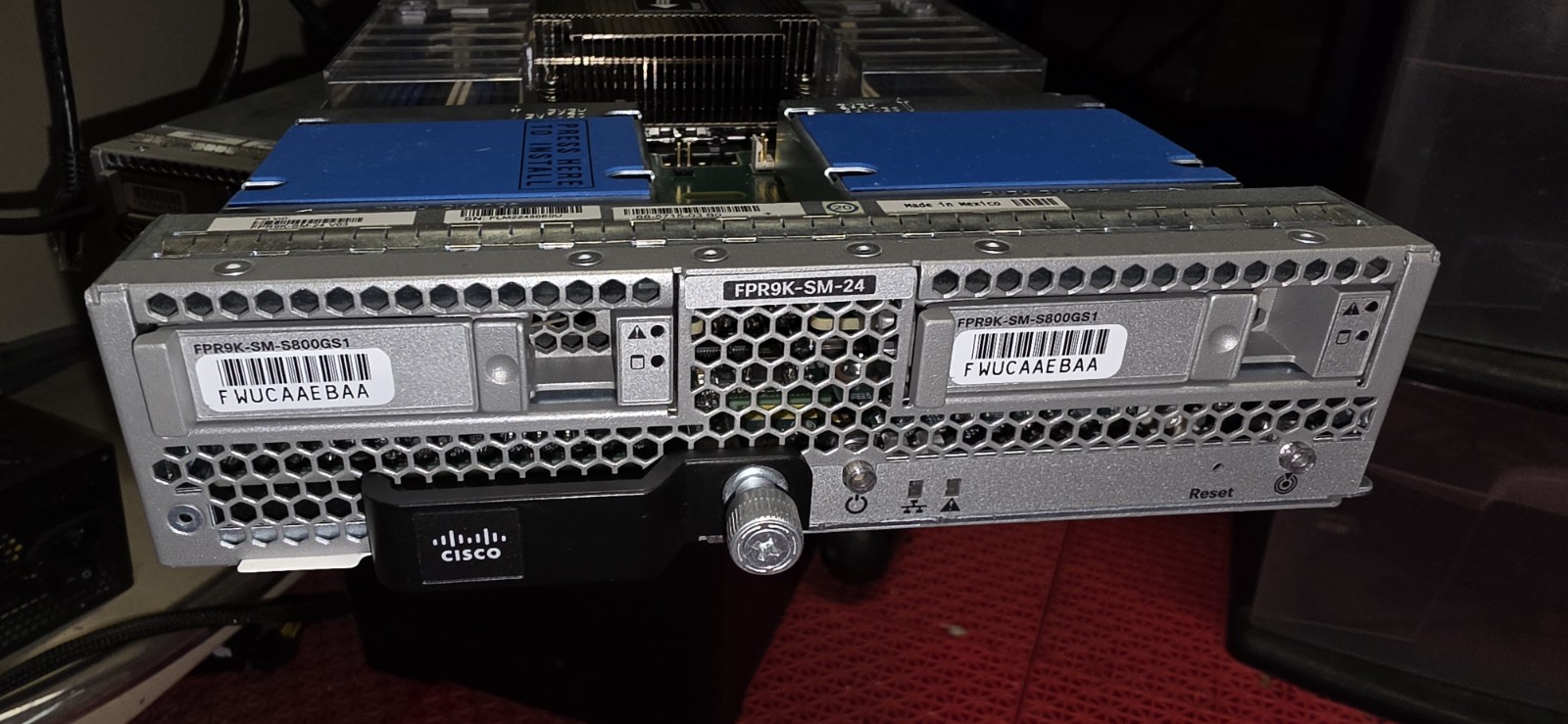 Cisco FPR9K-SM-24 Firepower 9000 Series Security Module W/ 1x FPR9K-SM-S800GS1