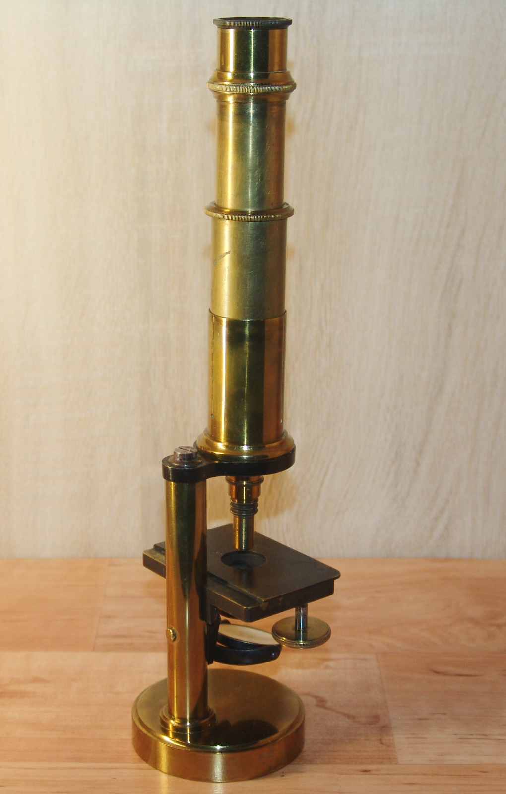 rare antique brass Microscope