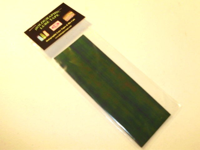 3" x 12" 2 Pack Black Pearl Oil Slick Fishing Lure Tape