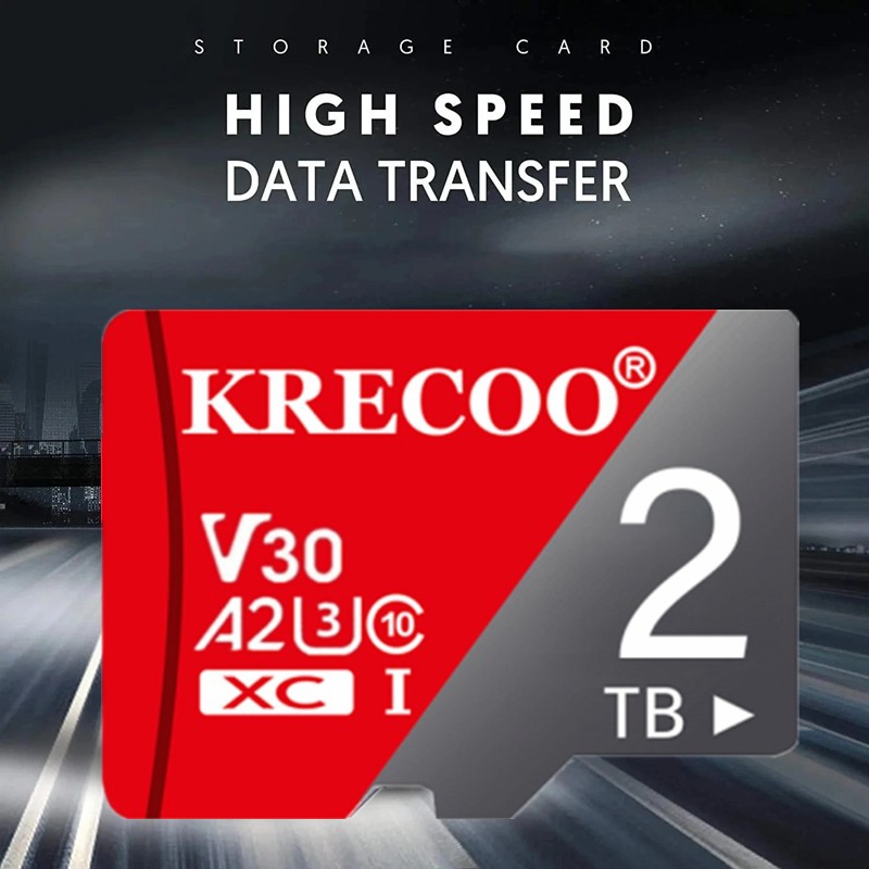 2TB 1TB 512GB 256GB 128GB Micro TF SD Card High Speed Class Flash Memory