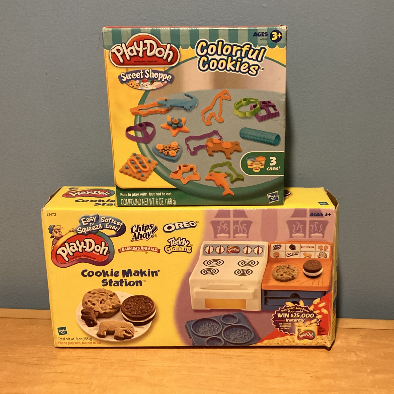 Play-Doh Colorful Cookies & Cookie Makin' Station from 2001 & 2013