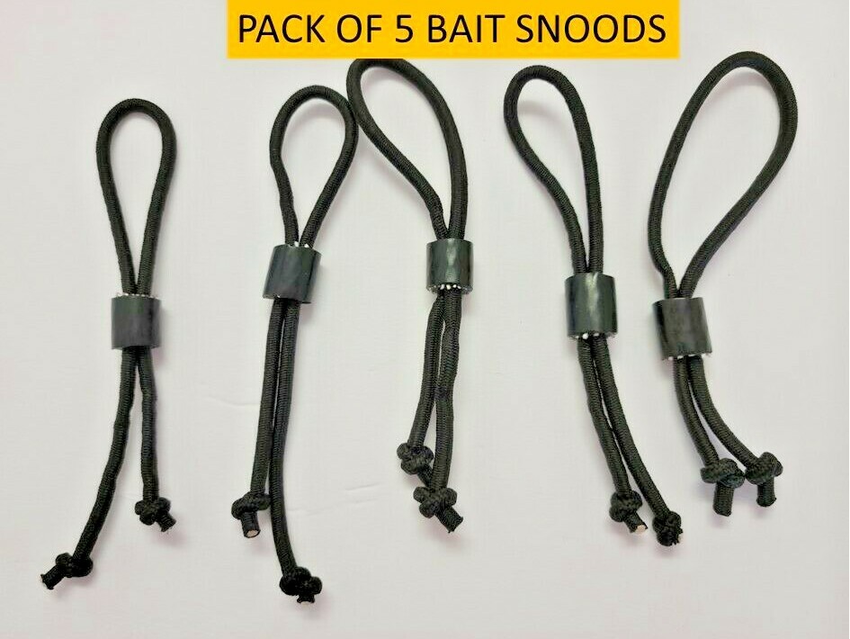 EZ-CRABBING 5-pack Bait snoods for topless/open panel crab trap