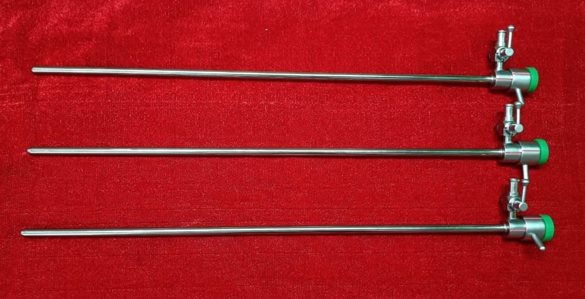 3pc-Hysteroscopy Diagnostic Sheath 4mm Single Channel Best Quality Reusable