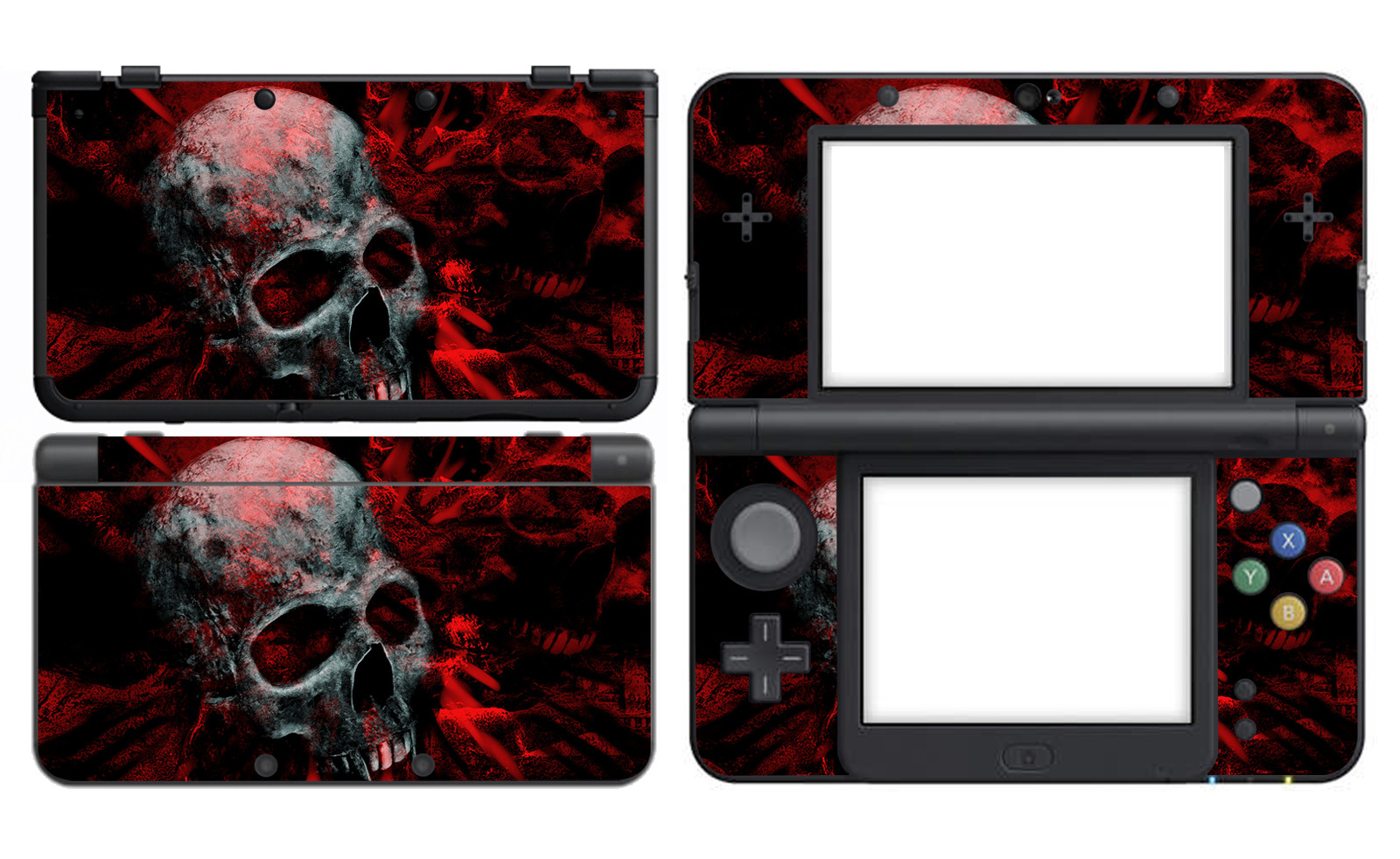 Skull 251 Vinyl Decal Skin Sticker Cover for Nintendo New 3DS 2015