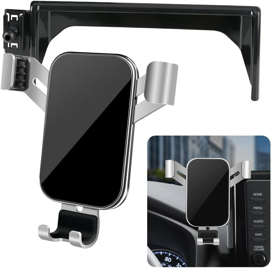 LUNQIN Car Phone Holder for 2019-2025 Toyota RAV4 LE XLE & 2019-2025 RAV4 Hybrid