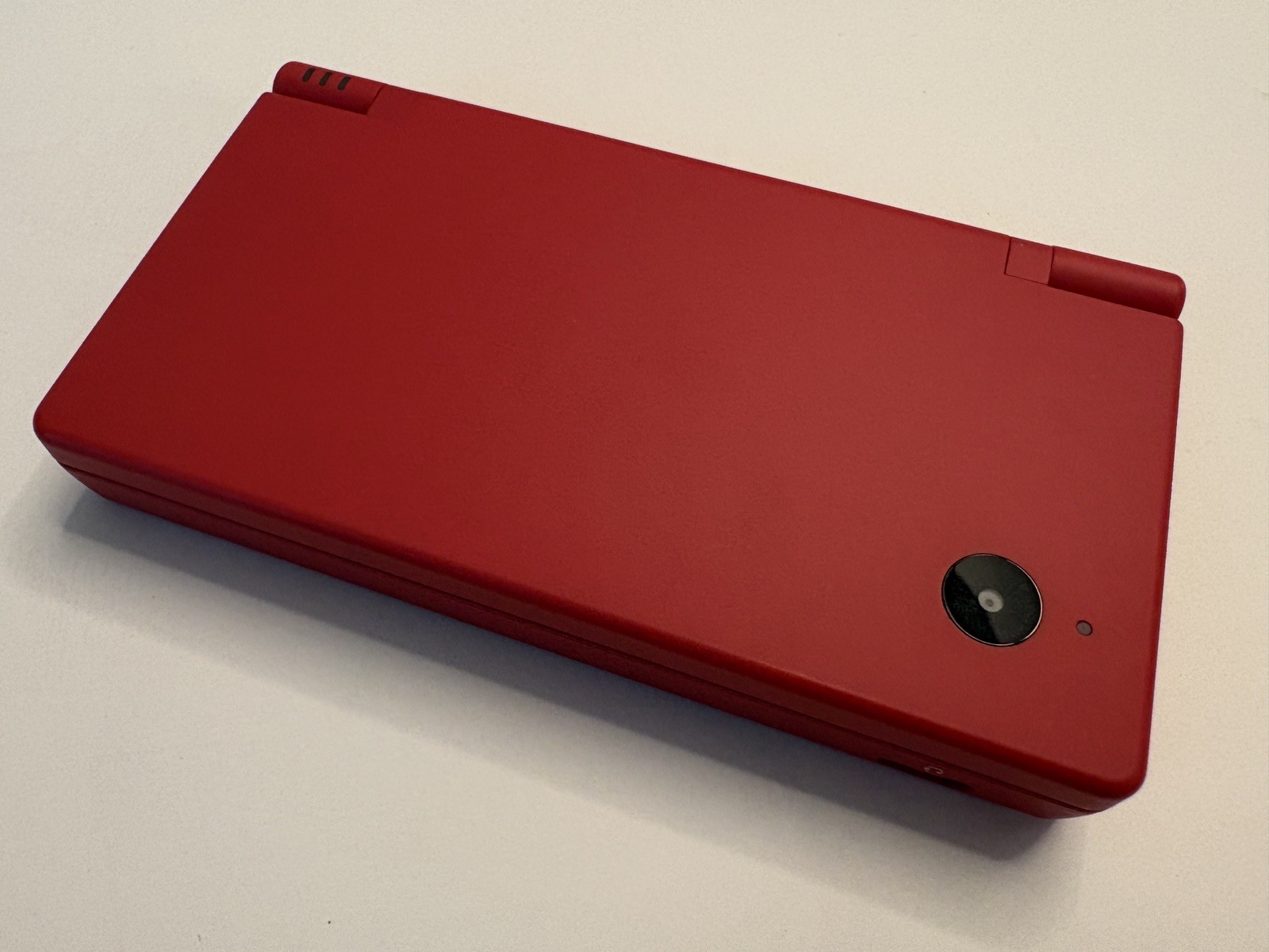 Nintendo DSi Matte Red Handheld Console Brazilian Export Edition RARE