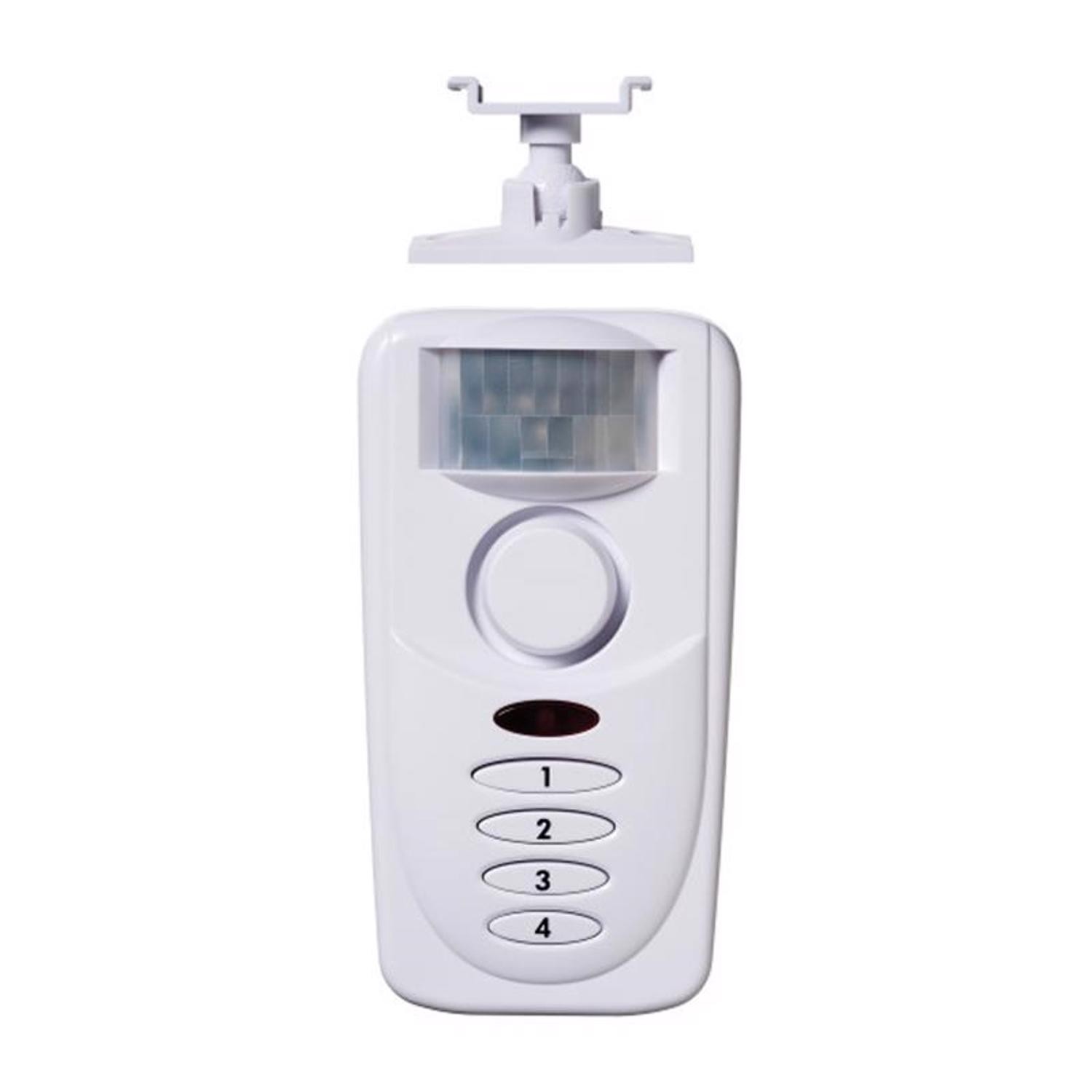 Sabre HS-MSA 120 dB White Plastic Motion Sensor Alarm 1.5 L x 5 H x 2.75 W in.
