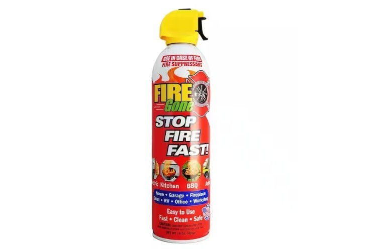 16 Oz. A:B:C Multiple Use Fire Extinguisher Spray Suppressant