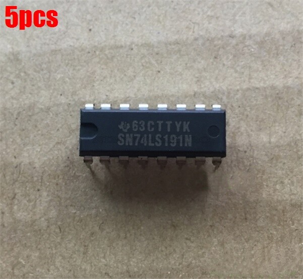 5Pcs 16-Dip SN74LS191N Sync Up/Down Counters Mode Control 74LS191 cz