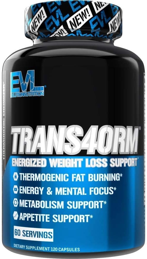 Quadralean Thermogenic Fat Burner for Men & Women, Weight Loss Supplement, Crash