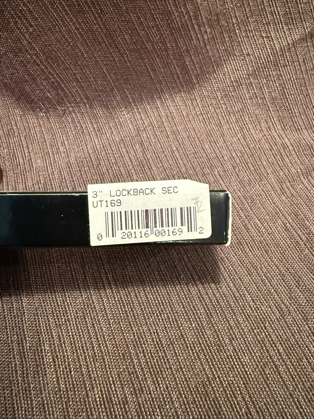 KutMaster 3" Lockback Sec UT169 Made in USA, NIB NOS