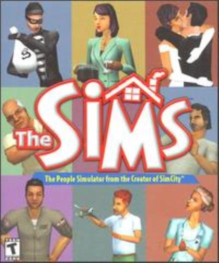 The Sims 1 PC CD control people lives build life developing role simulation game