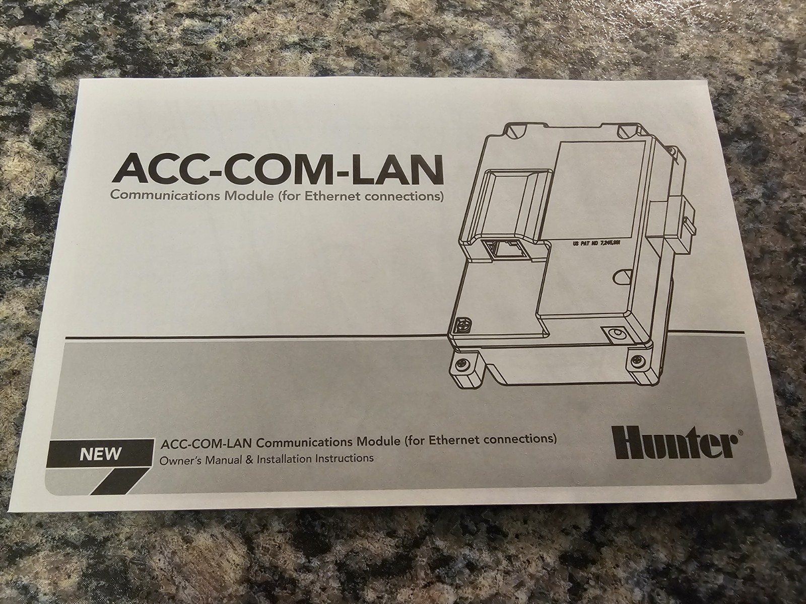 NEW HUNTER ACC-COM-LAN Ethernet Communication Module For Hunter ACC Controllers