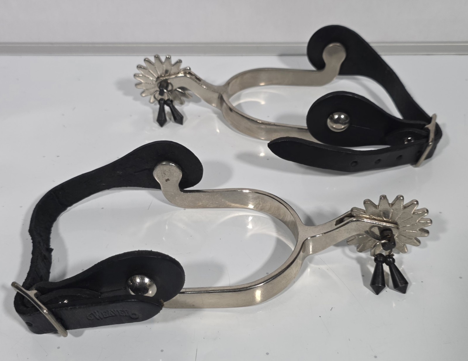 WEAVER tough 1 Adjustable Leather Strap Spurs