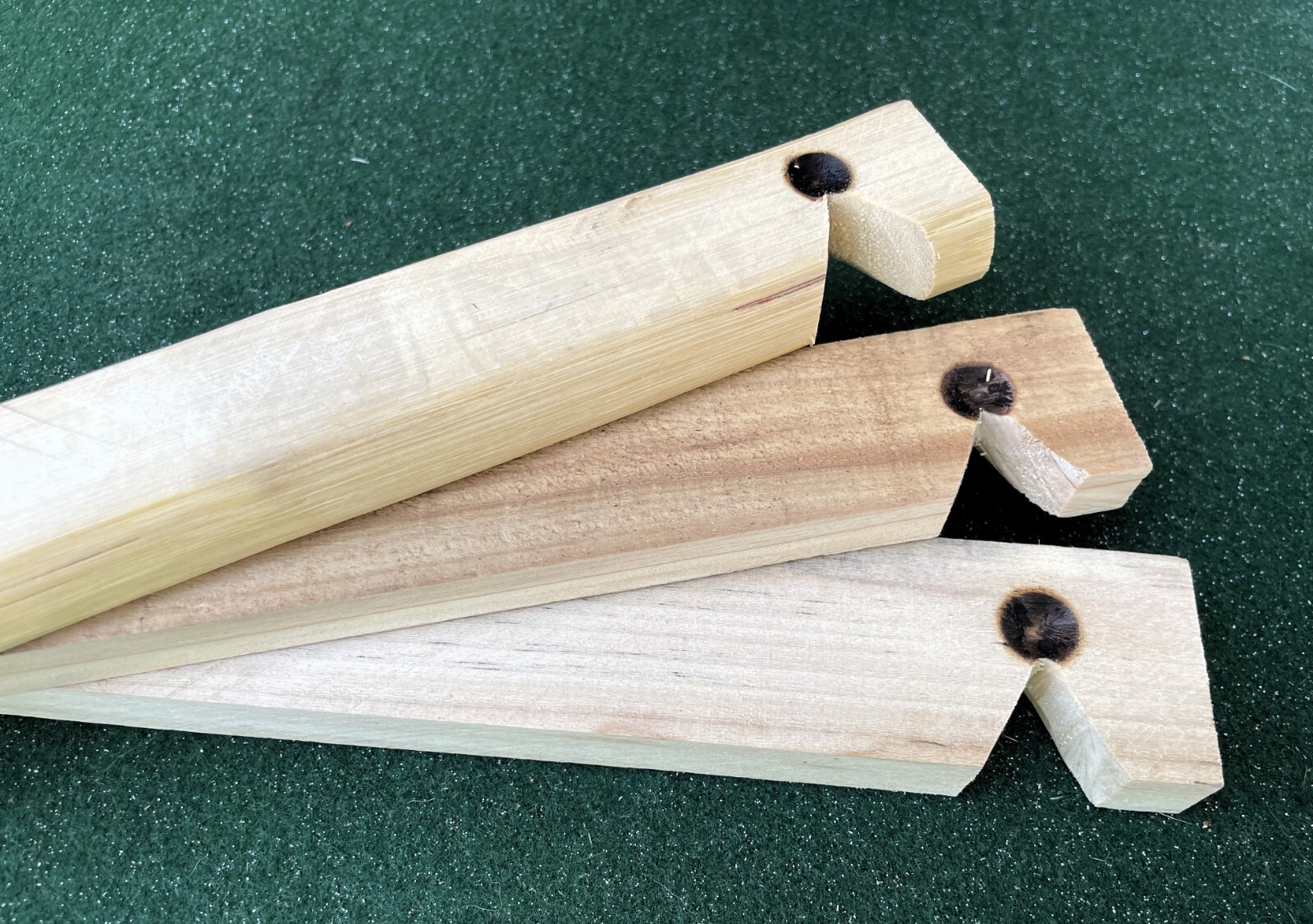 Bow Drill Fire Board - Cedar, Sotol, and Cottonwood Combo Hearth Board