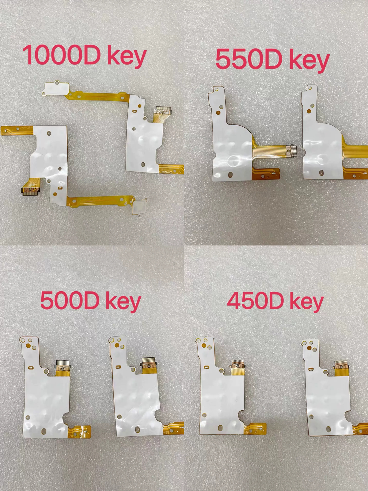 1pc Key Function Module For Canon EOS 450D 500D 550D 600D Camera Repair Part