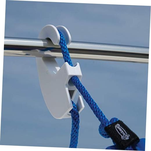 Taylor Made Products 1109 Boat Fender Hanger (Clip Rail Mount, Up to 1.25-Inch