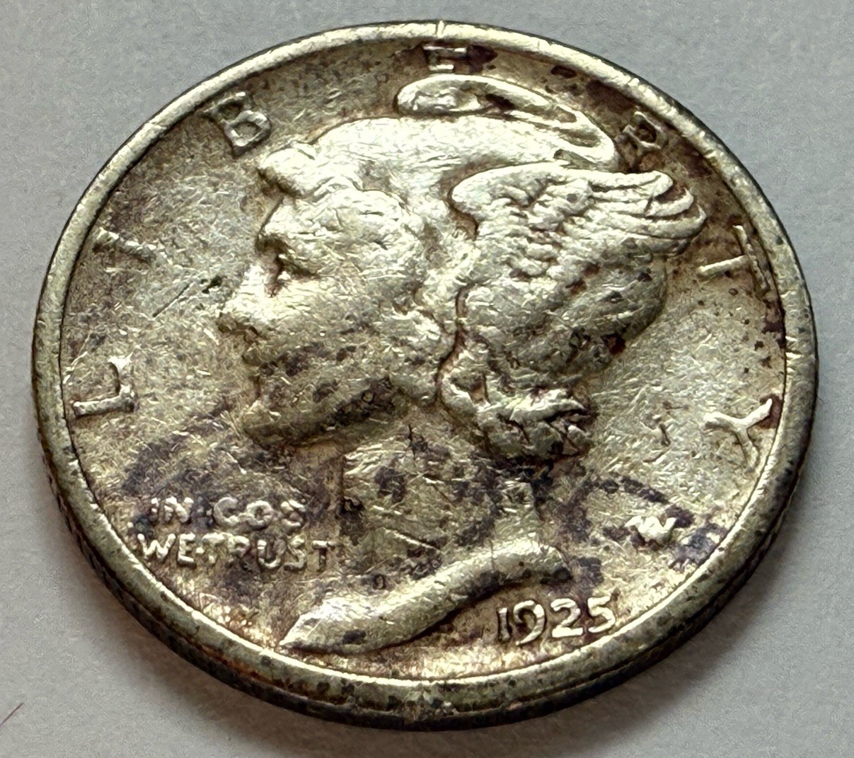 1925 S MERCURY DIME SILVER U.S. COIN * GET WHAT U C * SHIPS FREE