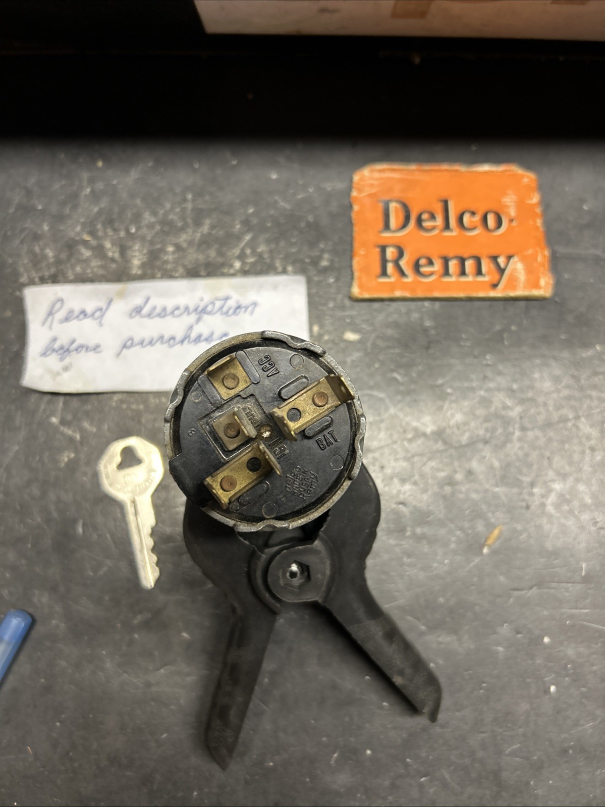 1958 1959 1960 1961 1962 CORVETTE IGNITION SWITCH