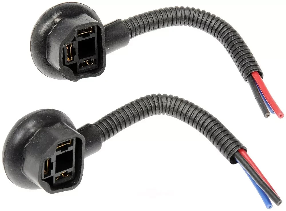 For 9003 Or H4 bulb Headlight Socket Autocraft 84790 pigtail 2 pack