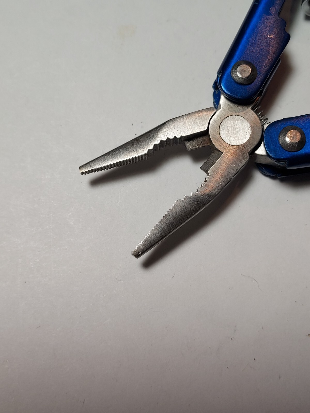 Blue Metal Handles Multi Tool printed Boeing