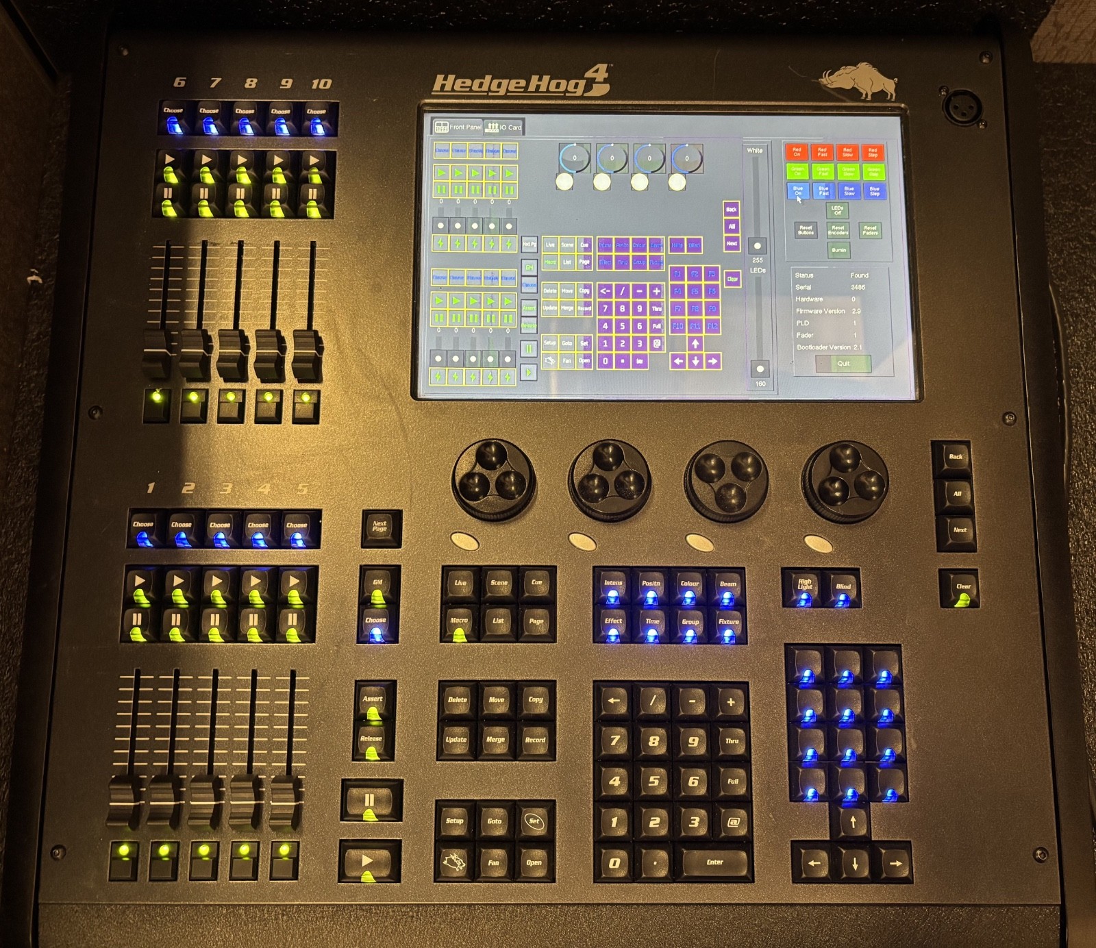 High End Systems HedgeHog 4 Lighting Console Hog 4 | READ DESCRIPTION
