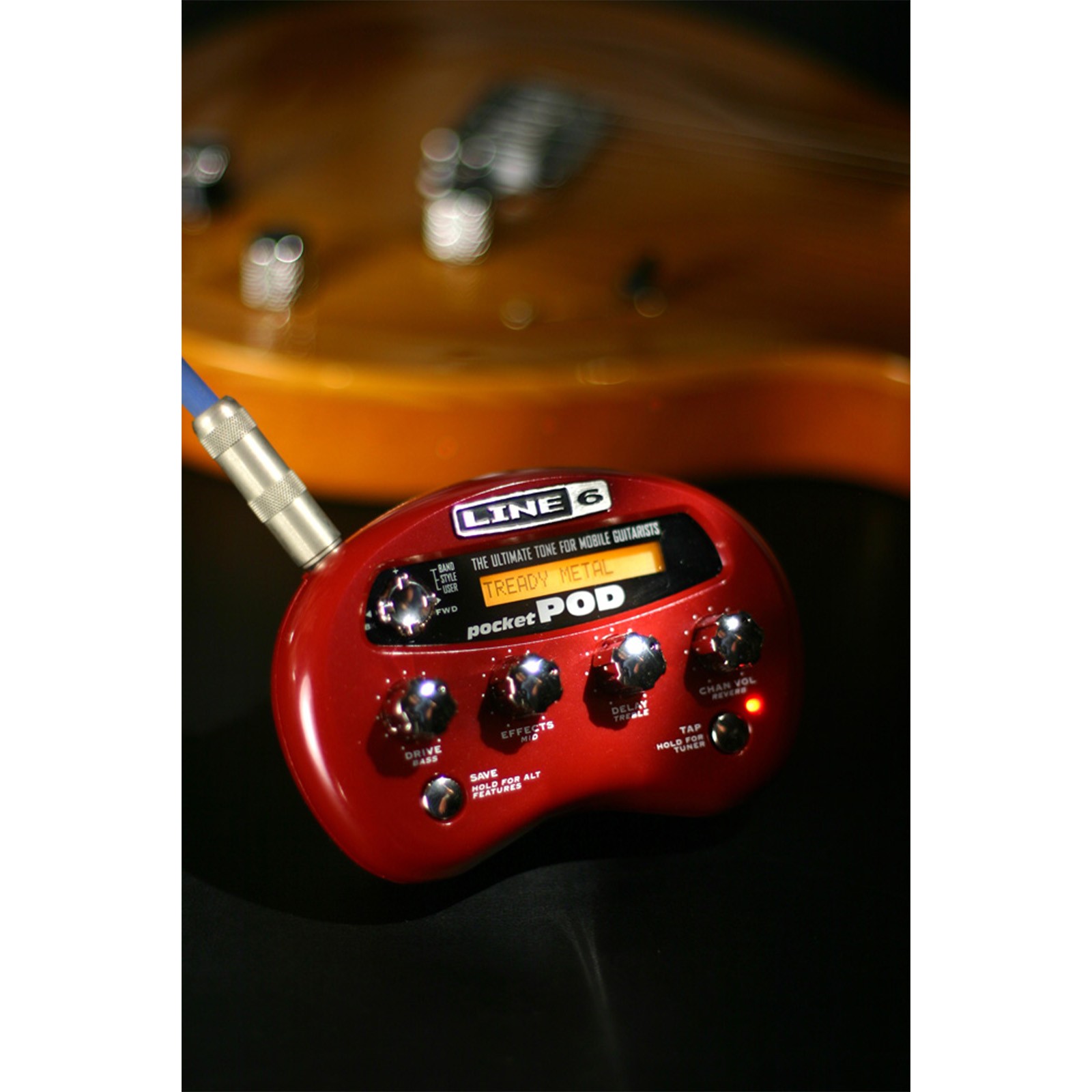 Line 6 Pocket POD Personal Amp Modeling & Effects Processor with Cable