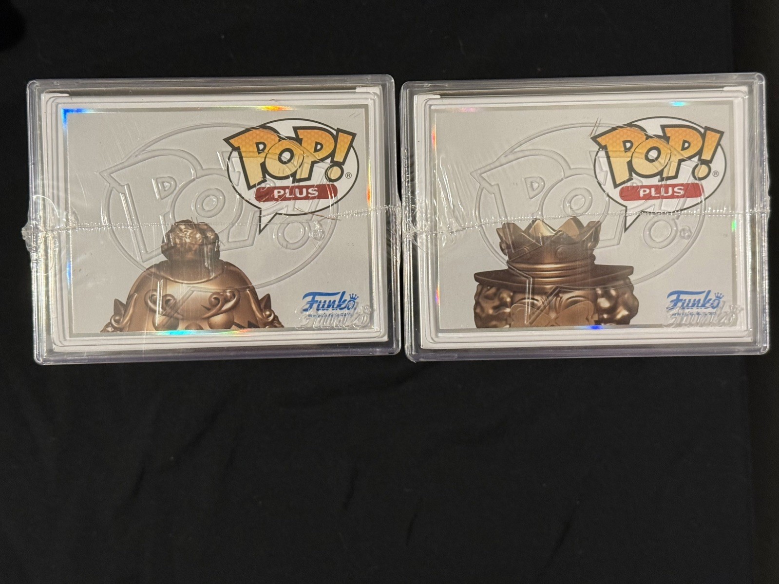 One Piece Funko Pop! Plus Brook and Jinbe (Bronze) + Protector