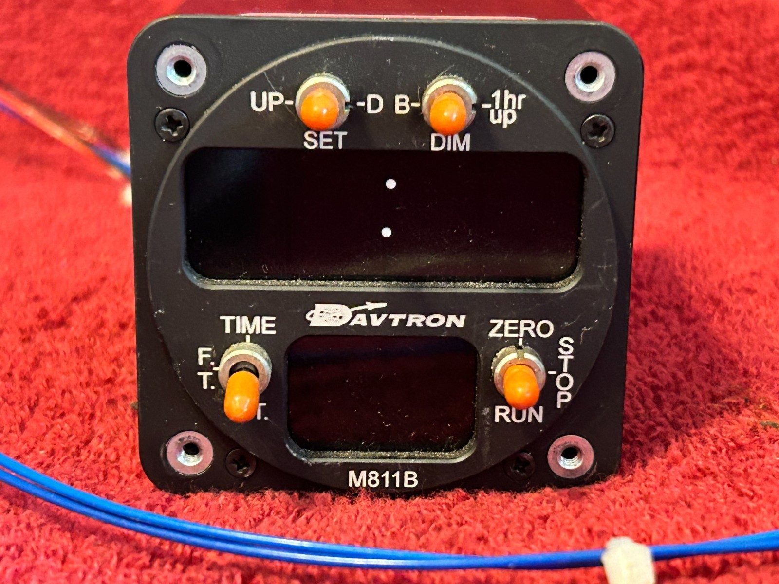 DAVTRON M811B-1 DIGITAL CLOCK 3 IN 1 CHRONOMETER 14 VOLT